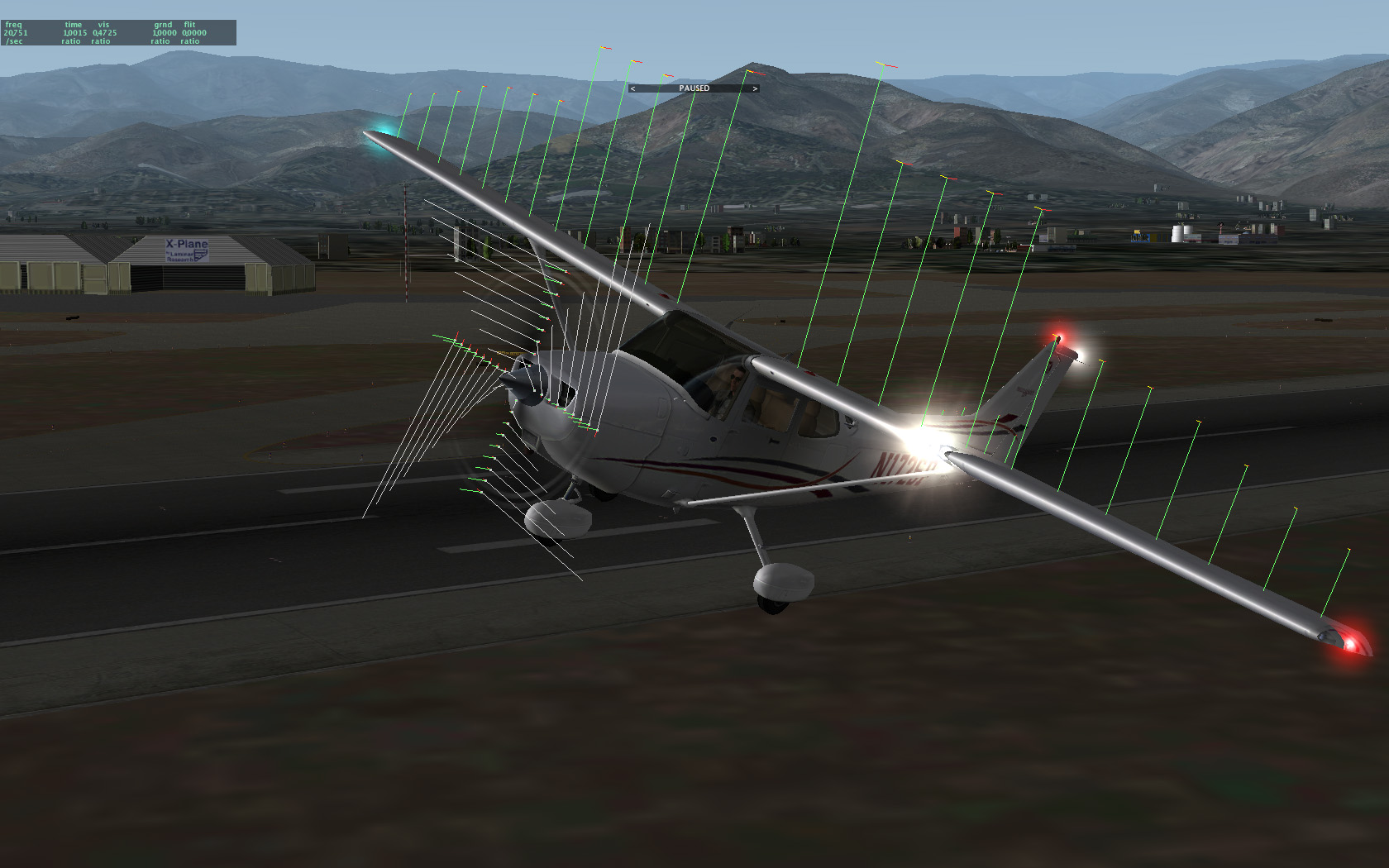 X-Plane 9 Mac.